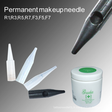 Bouchon d&#39;aiguille jetable en plastique de maquillage permanent